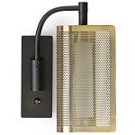 Бра с плафоном из перфорированного металла Elledge Wall Lamp варинант исполнения - 12 | Loft Concept в Ижевске