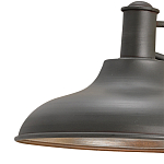 Бра настенное с куполообразным плафоном на регулируемом кронштейне Gray Horizon  варинант исполнения - 1 | Loft Concept в Ижевске