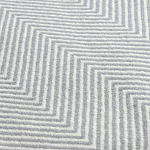 Плед из шерсти мериноса серого цвета 130×180 см Gray Waves варинант исполнения - 3 | Loft Concept в Ижевске