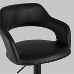 Барный стул черного цвета Strohach варинант исполнения - 7 | Loft Concept в Ижевске