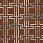Дизайнерская плитка с узором Лабиринт варинант исполнения - 1 | Loft Concept в Ижевске