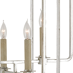 Люстра серебряная из пересекающихся прямоугольных элементов Intersecting Rectangles  варинант исполнения - 1 | Loft Concept в Ижевске