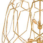 Люстра овальная с переплетенными ромбами Large Scale Artwork варинант исполнения - 1 | Loft Concept в Ижевске