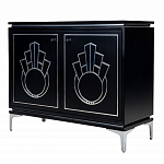 Черный комод в стиле арт-деко Luciano варинант исполнения - 2 | Loft Concept в Ижевске