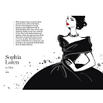 Megan Hess. Te Lttle Blk Dess варинант исполнения - 6 | Loft Concept в Ижевске