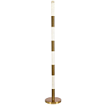 Торшер латунь Dew Drops Tube Brass One Floor Lamp варинант исполнения - 1 | Loft Concept в Ижевске