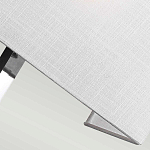 Бра с прямоугольным тканевым абажуром белого цвета Feiss варинант исполнения - 4 | Loft Concept в Ижевске