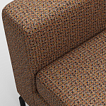 Мебельная ткань Шенилл терракотовый цвет 142 см T4-58 варинант исполнения - 8 | Loft Concept в Ижевске