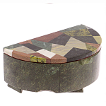 Шкатулка с зеркалом из натуральных камней Stone Casket варинант исполнения - 2 | Loft Concept в Ижевске