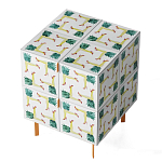 Тумба  с рисунком Short Pina Colada Orange варинант исполнения - 2 | Loft Concept в Ижевске