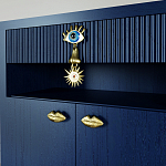 Комод Elsa Dreams Blue Двухстворчатый  варинант исполнения - 4 | Loft Concept в Ижевске