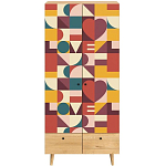 Шкаф с принтом The rebus of love варинант исполнения - 2 | Loft Concept в Ижевске