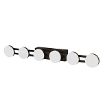 Бра с 6-ю круглыми плафонами на черном основании Maxine Light варинант исполнения - 1 | Loft Concept в Ижевске