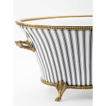 Кашпо Black white stripe варинант исполнения - 4 | Loft Concept в Ижевске