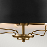 Подвесной светильник с конусовидным металлическим абажуром черного цвета Kichler варинант исполнения - 15 | Loft Concept в Ижевске