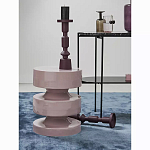 Подсвечник фигурный сливовый Bright Accent 35 см варинант исполнения - 3 | Loft Concept в Ижевске