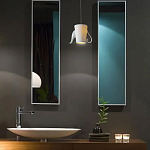 Подвесные светильники в виде белой посуды Flower Reversal варинант исполнения - 3 | Loft Concept в Ижевске