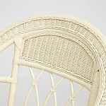 Комплект уличной мебели из ротанга Clara белый варинант исполнения - 4 | Loft Concept в Ижевске