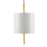 Люстра прямоугольная с белыми цилиндрическими абажурами White Ribbon варинант исполнения - 2 | Loft Concept в Ижевске