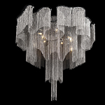 Люстра потолочная с металлическими цепочками Диаметр 99 см Atlantis Chain варинант исполнения - 3 | Loft Concept в Ижевске