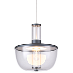 Подвесной светильник с плафоном из акрила и металлическим основанием Blanton 23 варинант исполнения - 1 | Loft Concept в Ижевске