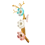 Бра с цветочным декором Miscellaneous herbs варинант исполнения - 2 | Loft Concept в Ижевске