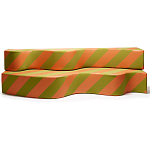 Дизайнерский модульный диван волнистой формы с цветным принтом Poltronova Superonda Sofa варинант исполнения - 4 | Loft Concept в Ижевске