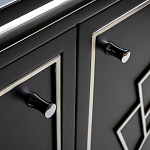 Черный комод в стиле арт-деко Luciano варинант исполнения - 4 | Loft Concept в Ижевске