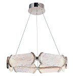 Люстра кольцевая с текстурным природным рисунком IceFlame варинант исполнения - 8 | Loft Concept в Ижевске