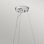 Люстра подвесная круглая с множеством вертикальных прямоугольных кристаллов Kichler варинант исполнения - 3 | Loft Concept в Ижевске