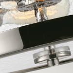 Потолочный светильник с цилиндрическим плафоном из прозрачного пузырькового стекла Feiss варинант исполнения - 2 | Loft Concept в Ижевске