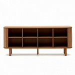 Буфет с 2-мя раздвижными дверцами из ясеневого шпона Toinette варинант исполнения - 2 | Loft Concept в Ижевске