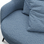 Мебельная ткань Шенилл голубой цвет 138 см T4-26 варинант исполнения - 8 | Loft Concept в Ижевске