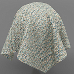 Мебельная ткань Шенилл голубой цвет 142 см T4-52 варинант исполнения - 14 | Loft Concept в Ижевске