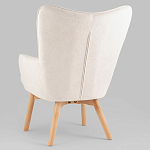 Белое кресло на ножках из массива CORDELIA варинант исполнения - 5 | Loft Concept в Ижевске