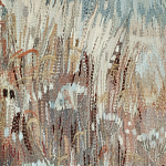 Современный Гобелен из шерсти в бежевых тонах Spring варинант исполнения - 1 | Loft Concept в Ижевске