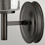 Бра с плафоном в форме цилиндра из прозрачного стекла с пузырьками Hinkley варинант исполнения - 10 | Loft Concept в Ижевске