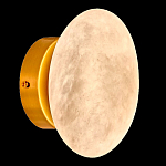 Бра в форме диска из натурального камня Cryptocrystalline Stone варинант исполнения - 9 | Loft Concept в Ижевске