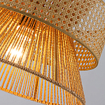 Подвесной светильник с абажуром из натуральных материалов Light Inside the Cell варинант исполнения - 6 | Loft Concept в Ижевске