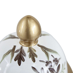 Ваза с нежным цветочным узором в пастельных тонах и крышкой с золотым акцентом Chinoiserie Ceramics варинант исполнения - 4 | Loft Concept в Ижевске