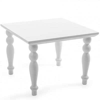 Журнальный стол Seletti Heritage Coffee Table Square white Журнальный стол Seletti Heritage Coffee Table Square white