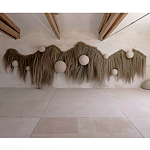 Большая дизайнерская Инсталляция из соломы RAFFIA Installation  варинант исполнения - 7 | Loft Concept в Ижевске