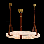 Люстра в форме обруча из натурального камня Minerals of Light варинант исполнения - 4 | Loft Concept в Ижевске