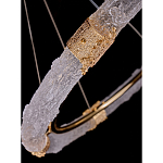 Люстра в форме кольца с золотым декором Warm Heavenly Light варинант исполнения - 3 | Loft Concept в Ижевске