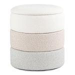 Пуф Three Colors в ткани букле из трех цветов  варинант исполнения - 1 | Loft Concept в Ижевске