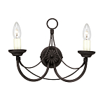 Бра черного цвета с лампой в форме свечи Elstead Lighting варинант исполнения - 4 | Loft Concept в Ижевске