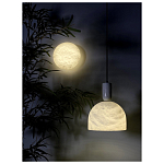 Бра в форме диска из натурального камня Cryptocrystalline Stone варинант исполнения - 6 | Loft Concept в Ижевске