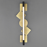 Светодиодное бра цвета античной бронзы Suprematism варинант исполнения - 4 | Loft Concept в Ижевске