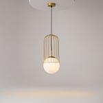 Подвесной светильник Cage Ball Pendant варинант исполнения - 2 | Loft Concept в Ижевске