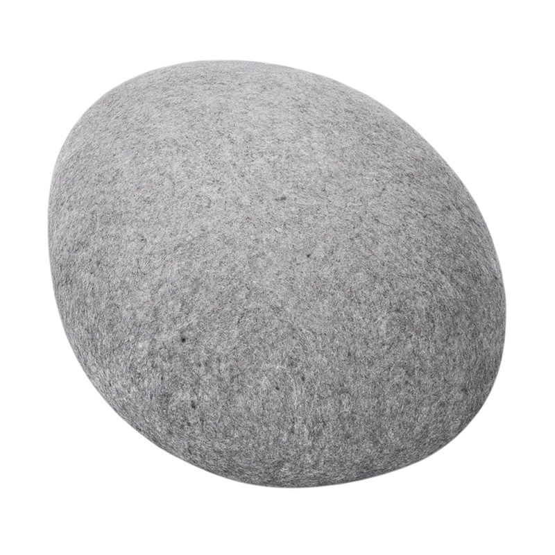 Пуф - Камень SOLID Серый Белый Светло-серый в Ижевске | Loft Concept 